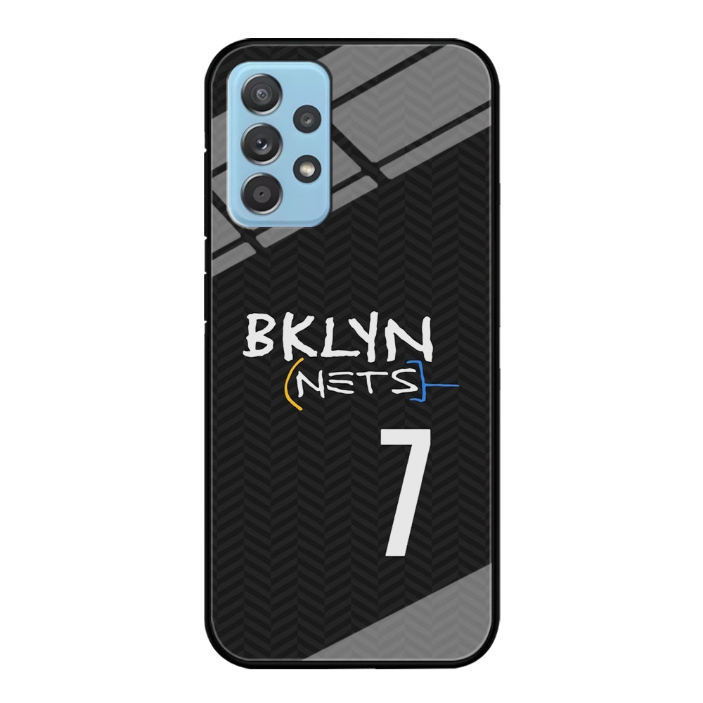 Brooklyn Nets Numbers of 7 Samsung Galaxy A72 Case