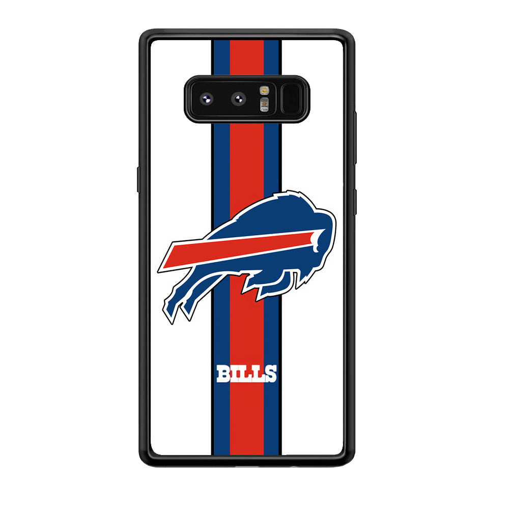 Buffalo Bills Stripe Samsung Galaxy Note 8 Case