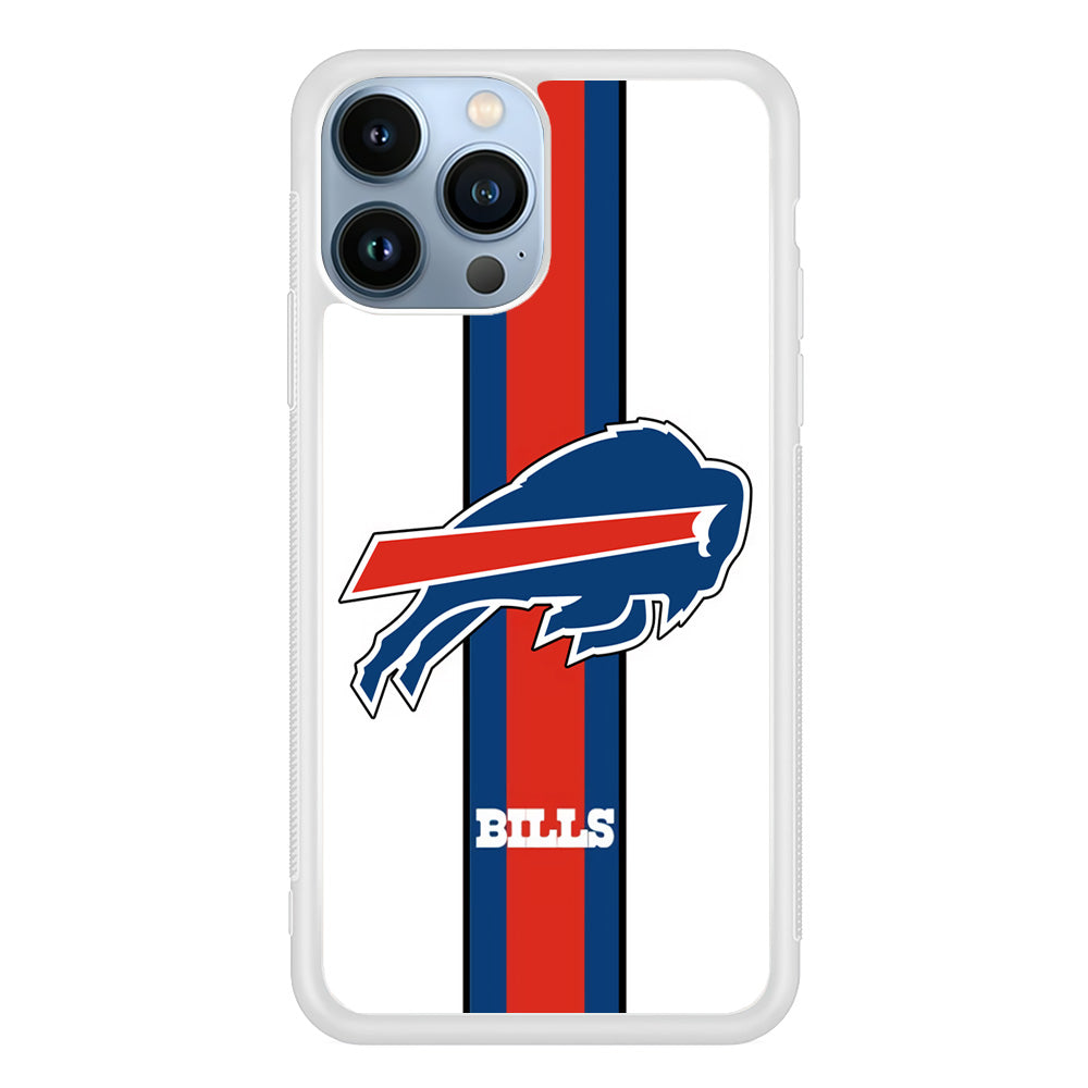 Buffalo Bills Stripe iPhone 13 Pro Max Case