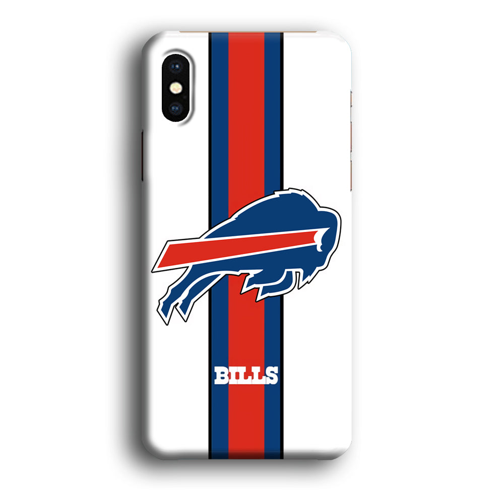 Buffalo Bills Stripe iPhone XS Case