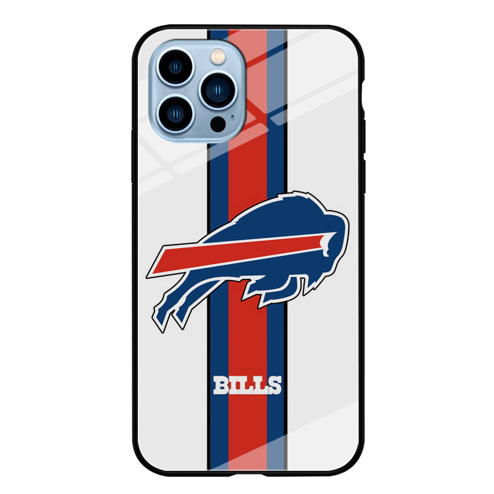 Buffalo Bills Stripe iPhone 13 Pro Max Case