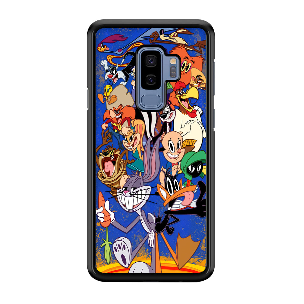Bugs Bunny And Daffy Duck With Family Samsung Galaxy S9 Plus Case