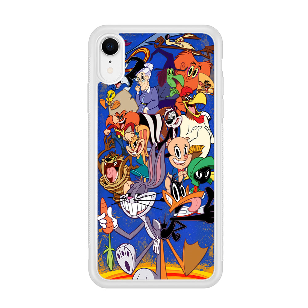 Bugs Bunny And Daffy Duck With Family iPhone XR Case