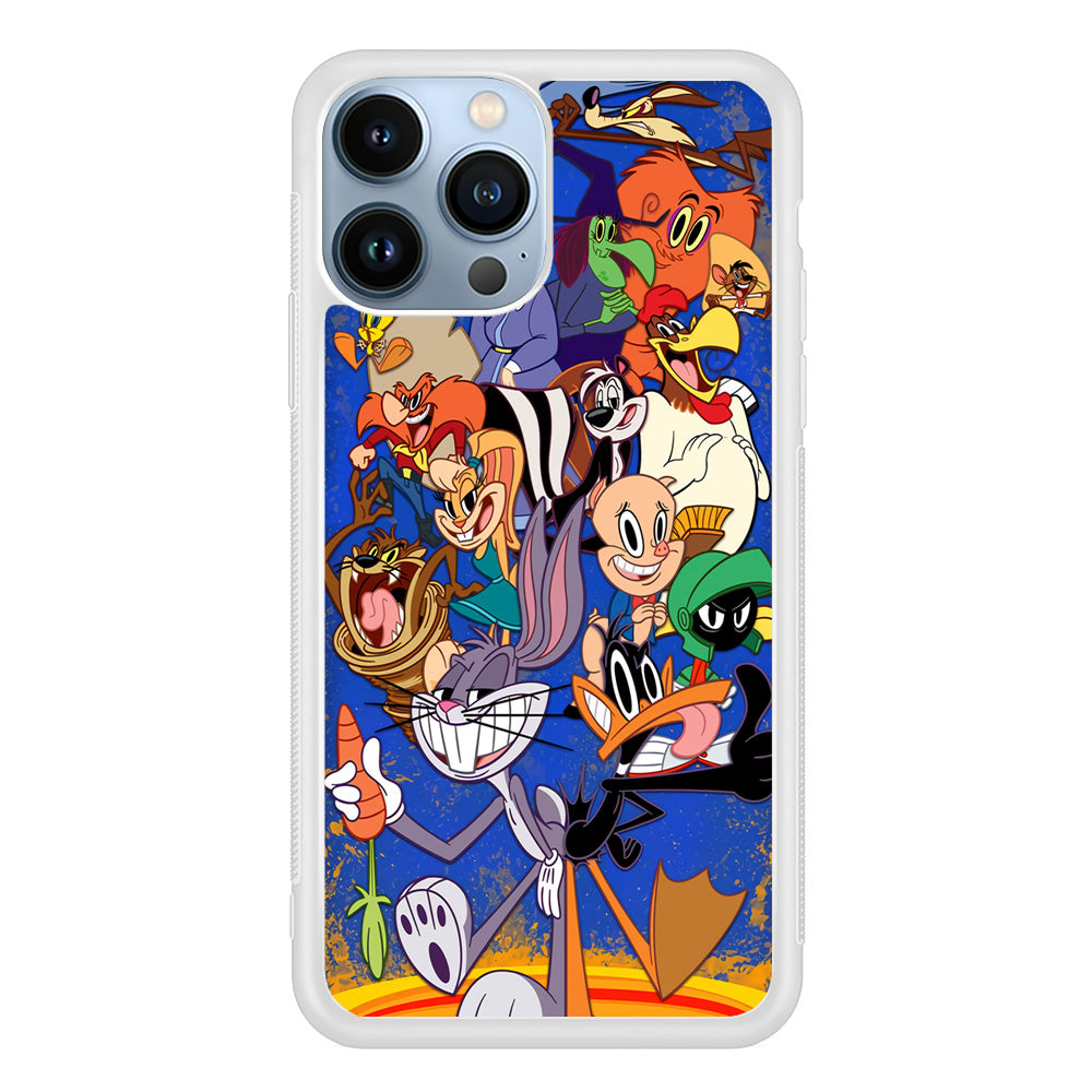 Bugs Bunny And Daffy Duck With Family iPhone 13 Pro Max Case