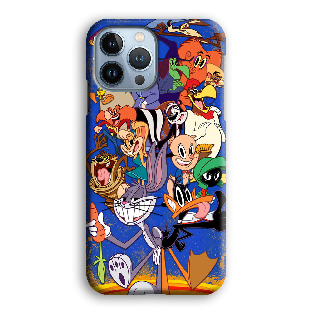 Bugs Bunny And Daffy Duck With Family iPhone 13 Pro Max Case