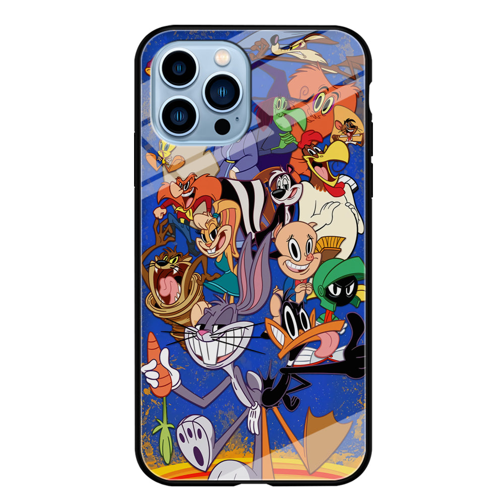 Bugs Bunny And Daffy Duck With Family iPhone 13 Pro Max Case