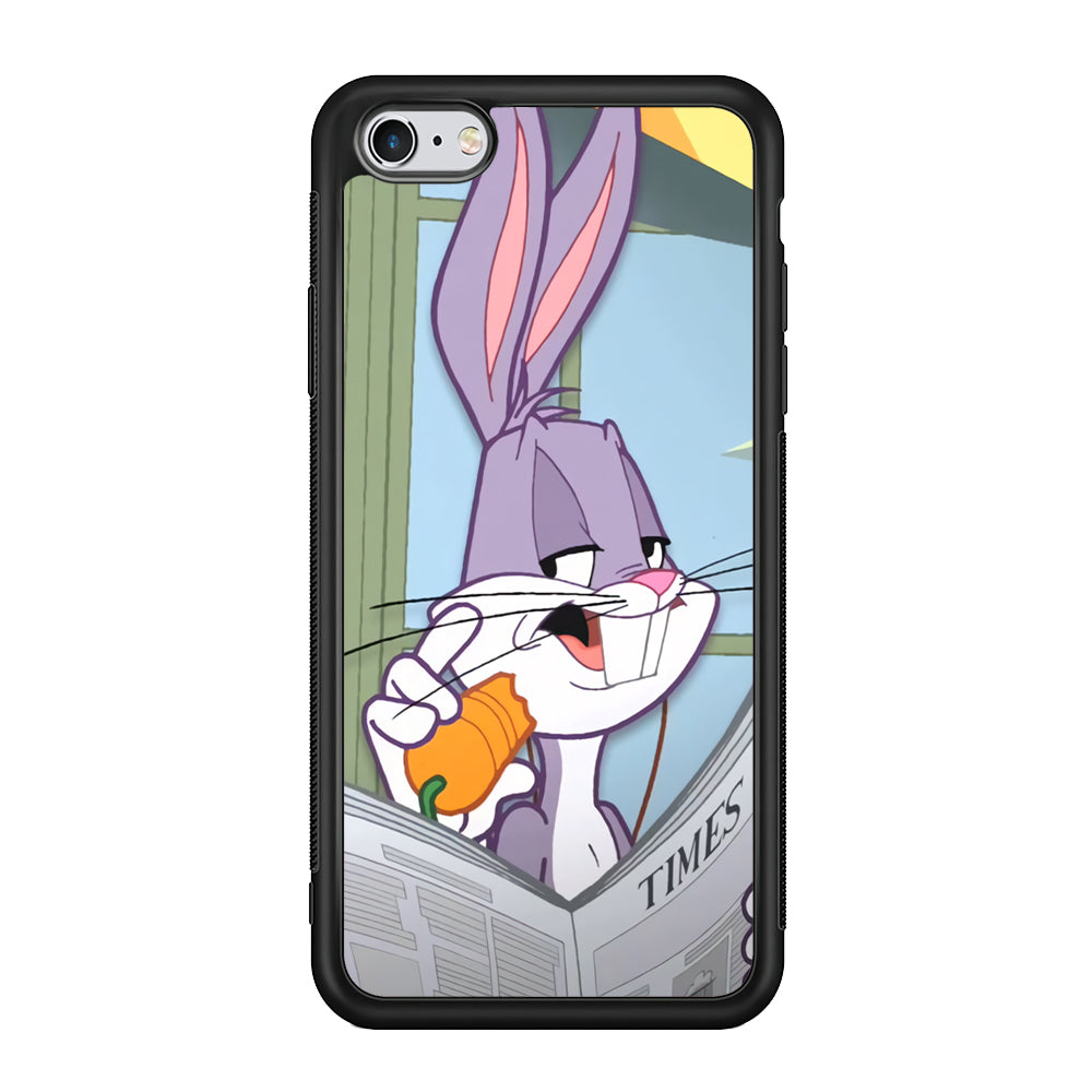 Bugs Bunny Reading The Newspaper iPhone 6 Plus | 6s Plus Case