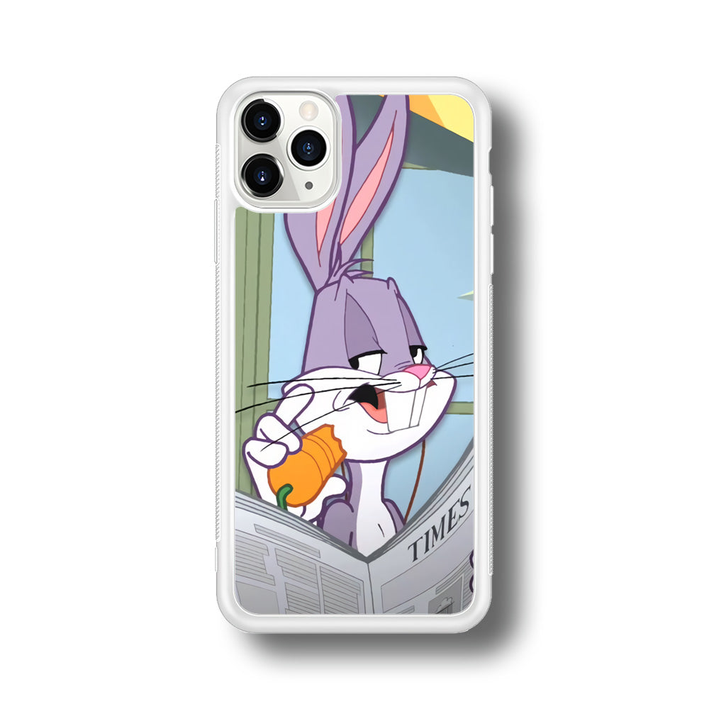 Bugs Bunny Reading The Newspaper iPhone 11 Pro Max Case