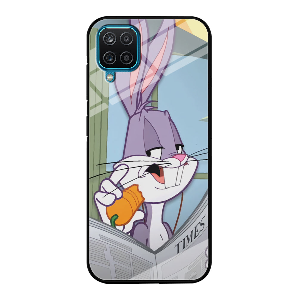 Bugs Bunny Reading The Newspaper Samsung Galaxy A12 Case