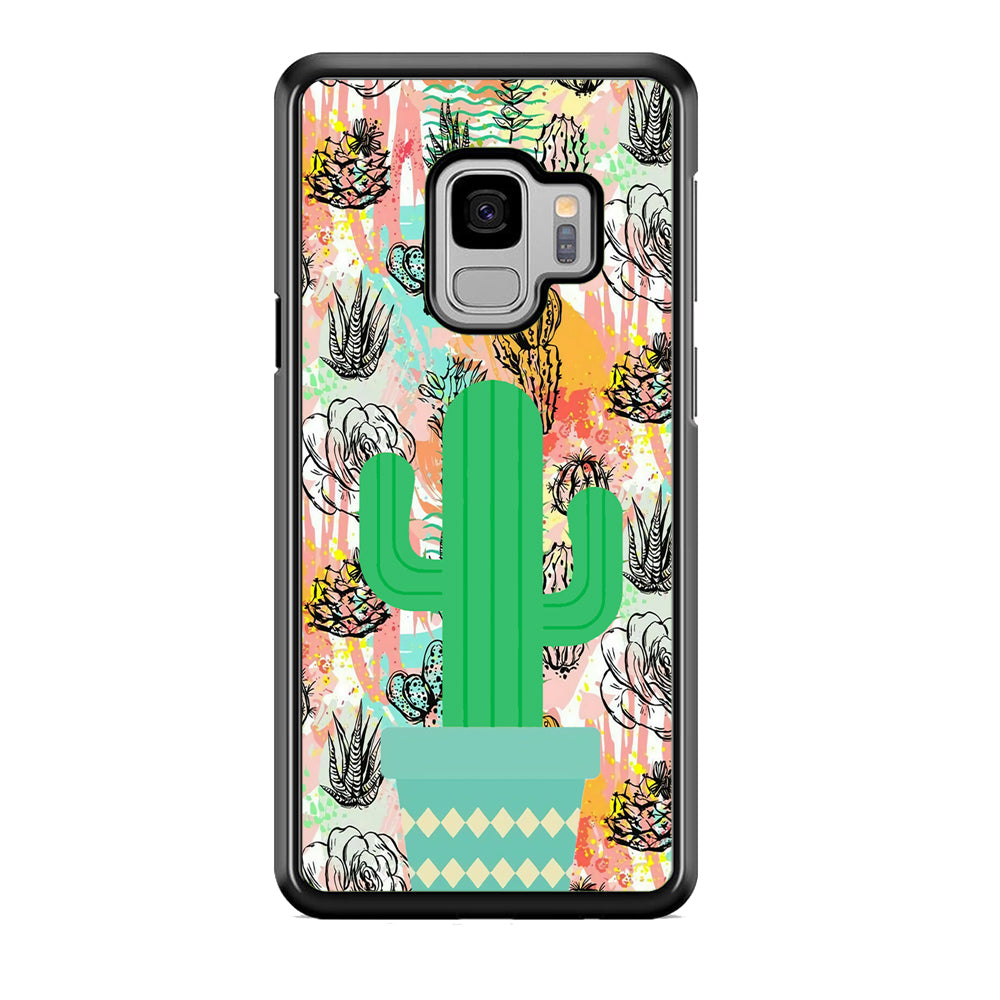 Cactus Colorful Life Samsung Galaxy S9 Case Default Title