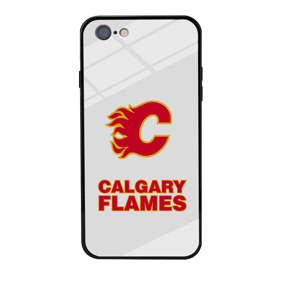 Calgary Flames White iPhone 6 Plus | 6s Plus Case