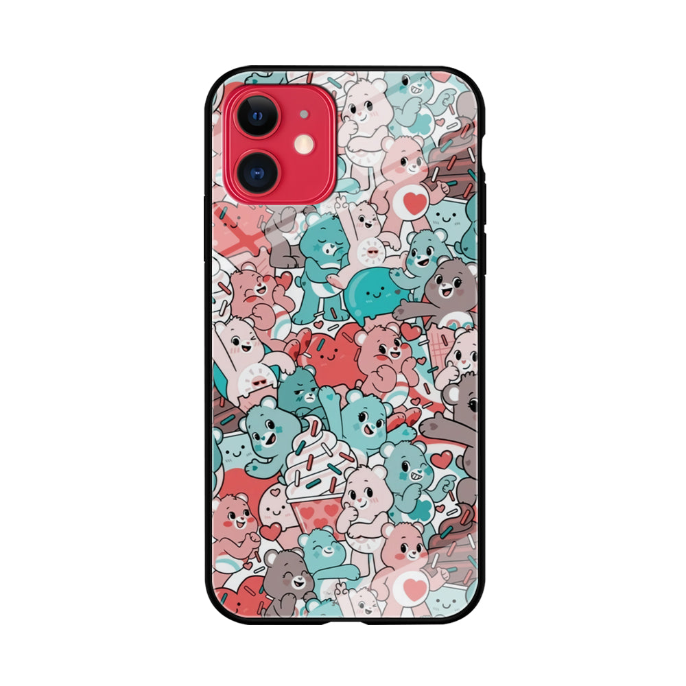 Care Bears Ice Cream iPhone 11 Case Tempered Glass Case