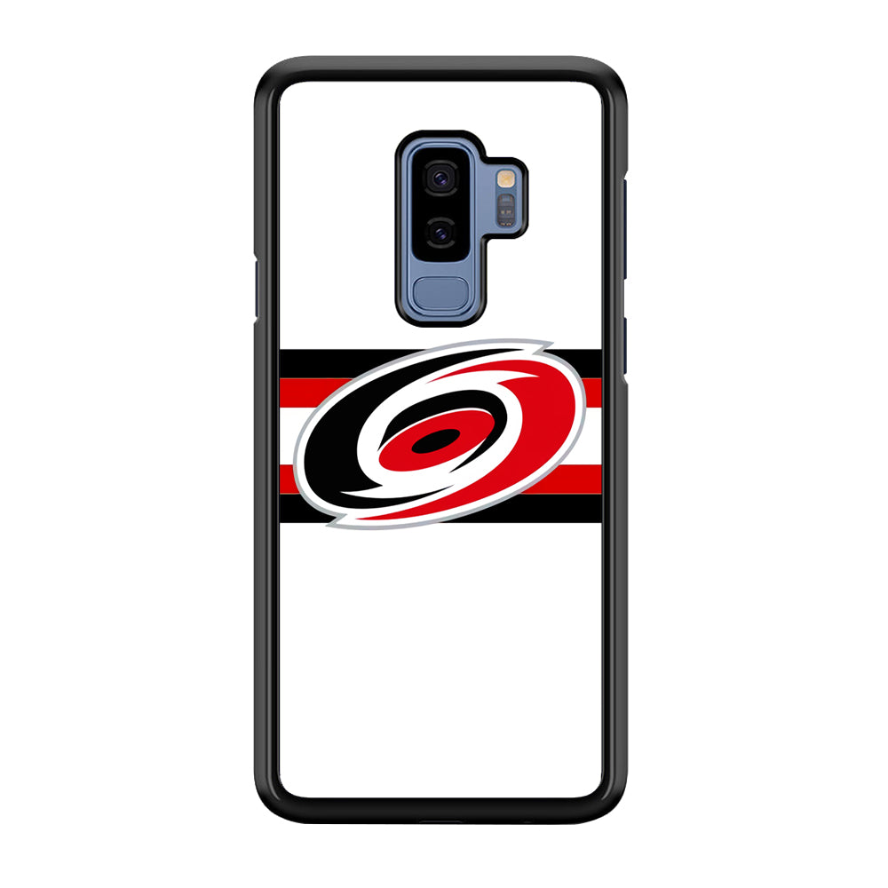 Carolina Hurricanes White And Stripe Samsung Galaxy S9 Plus Case