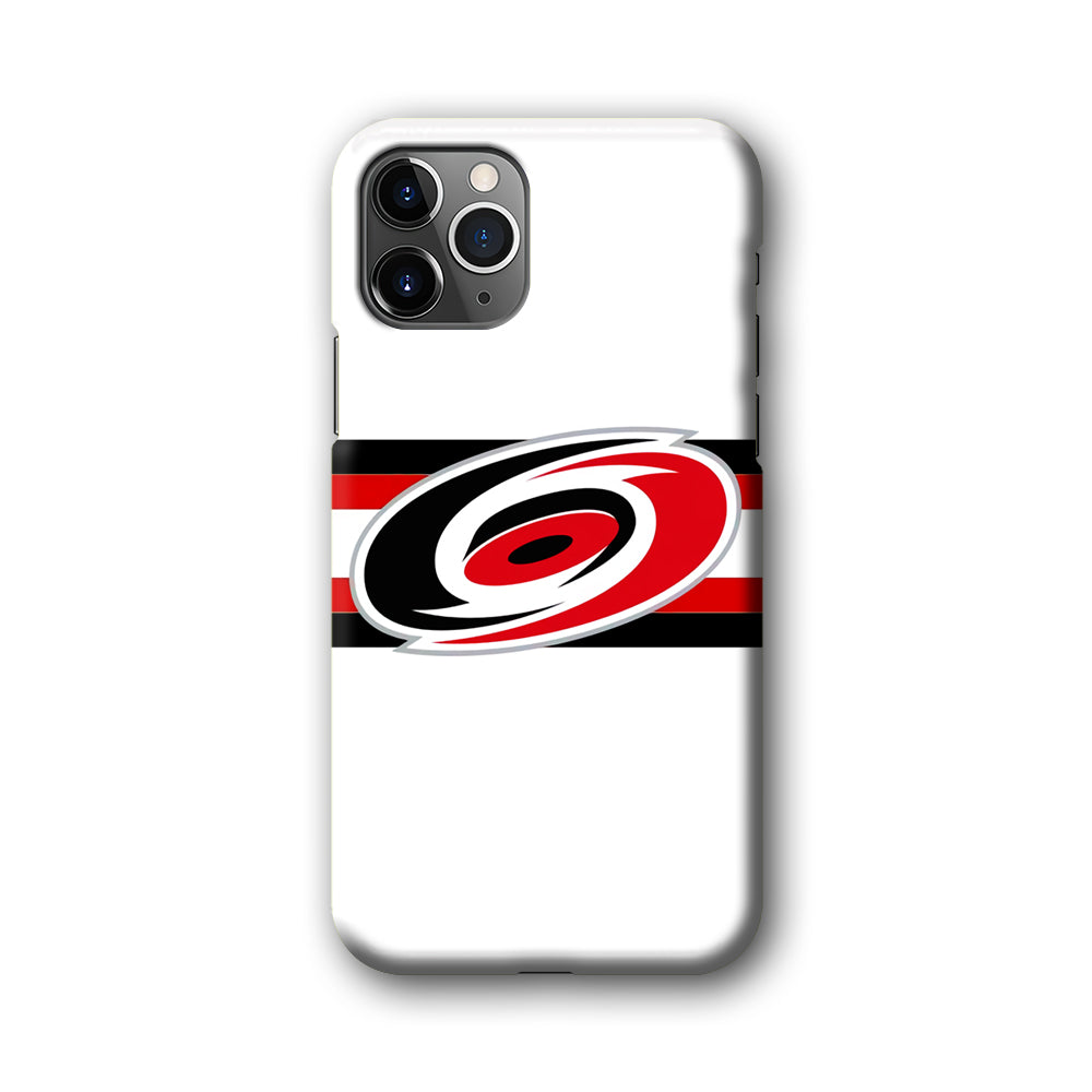 Carolina Hurricanes White And Stripe iPhone 11 Pro Max Case