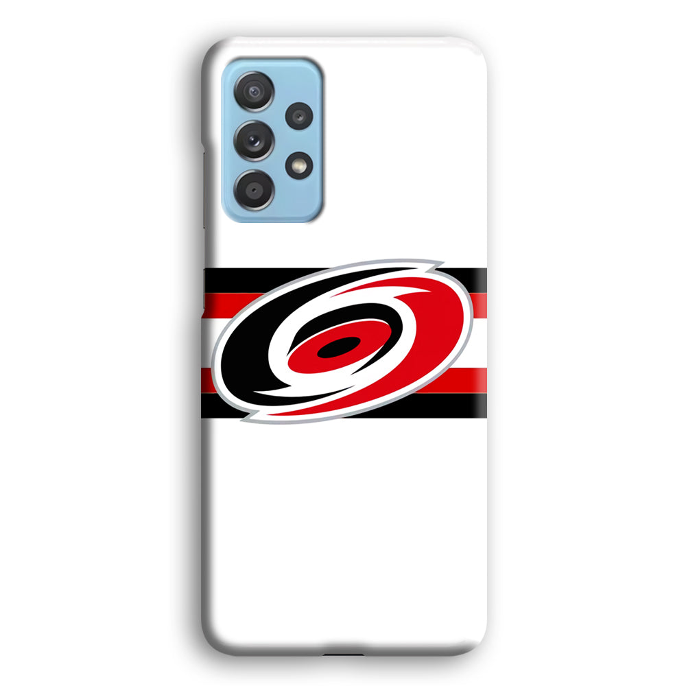 Carolina Hurricanes White And Stripe Samsung Galaxy A52 Case