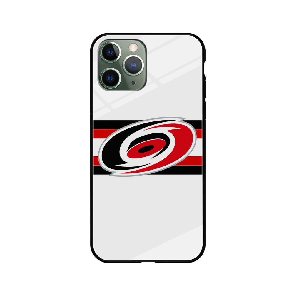 Carolina Hurricanes White And Stripe iPhone 11 Pro Max Case