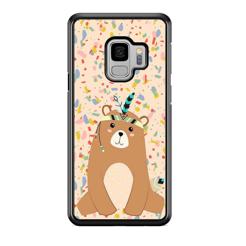 Cartoon Prince Bear Samsung Galaxy S9 Case Default Title