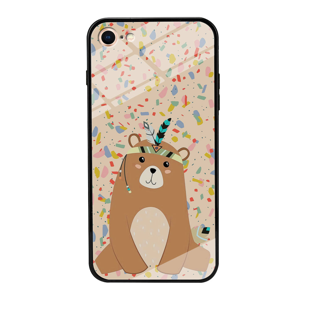 Cartoon Prince Bear iPhone 7 Case