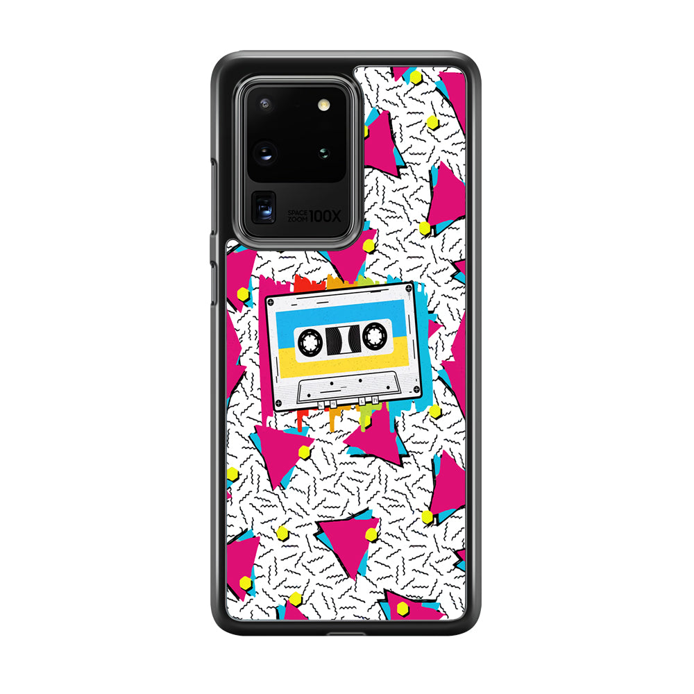 Cassette Pink Voice Samsung Galaxy S20 Ultra Case