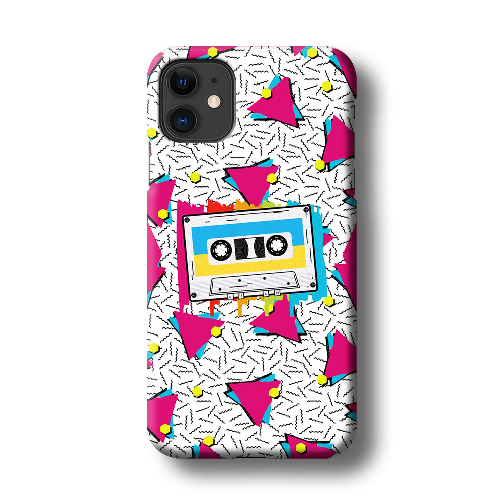 Cassette Pink Voice iPhone 11 Case
