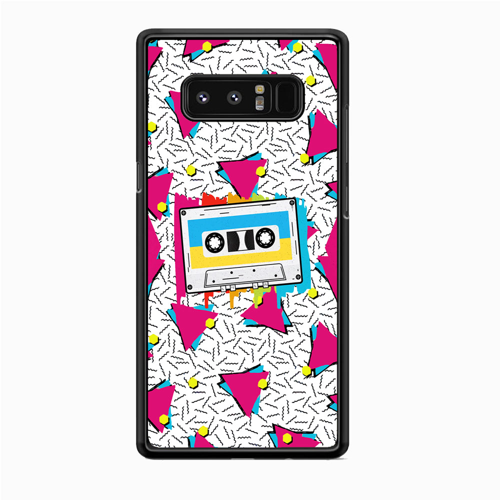 Cassette Pink Voice Samsung Galaxy Note 8 Case