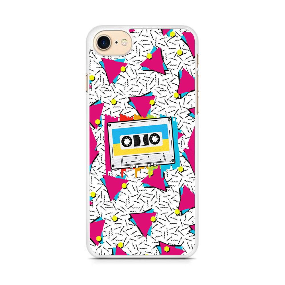 Cassette Pink Voice iPhone 8 Case