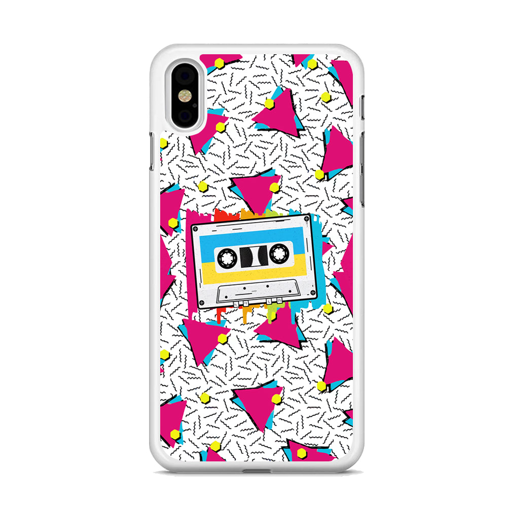 Cassette Pink Voice iPhone XS MAX Case