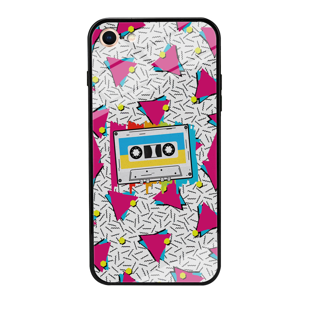 Cassette Pink Voice iPhone 8 Case