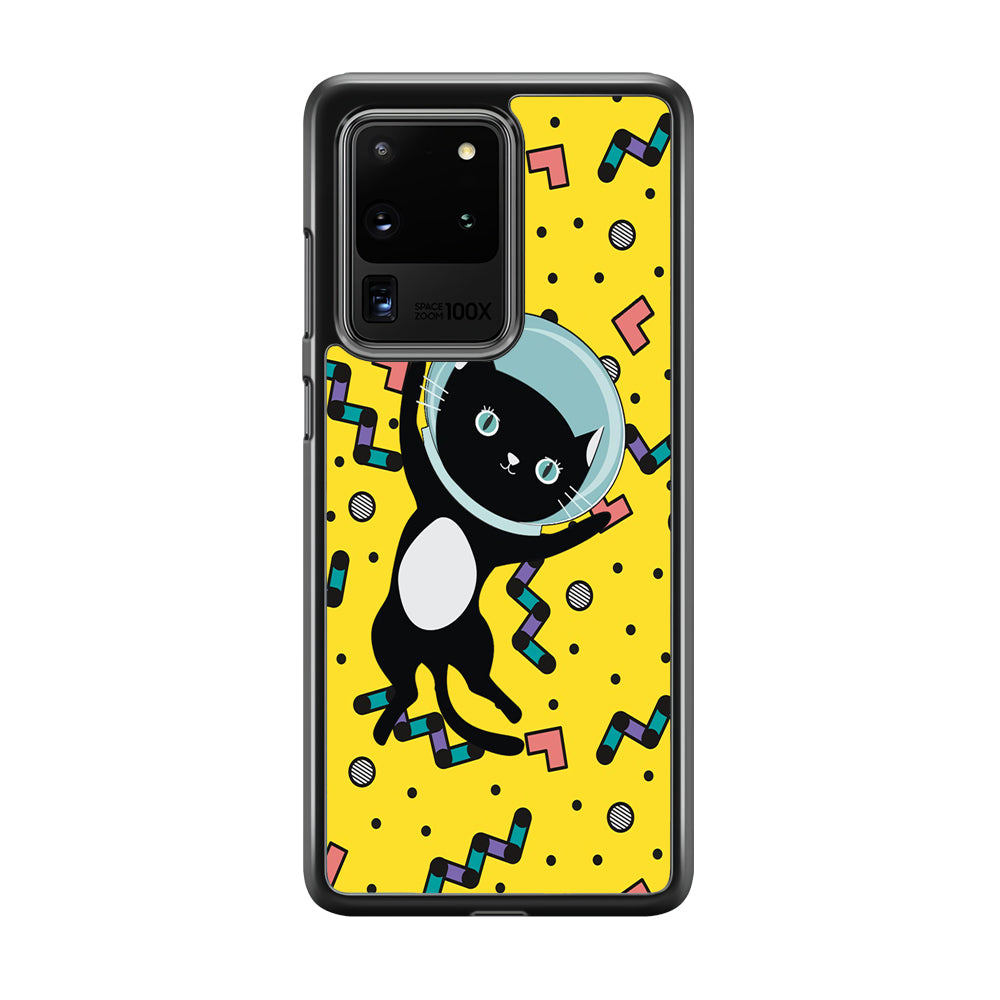 Cat Get Around The Universe Samsung Galaxy S20 Ultra Case