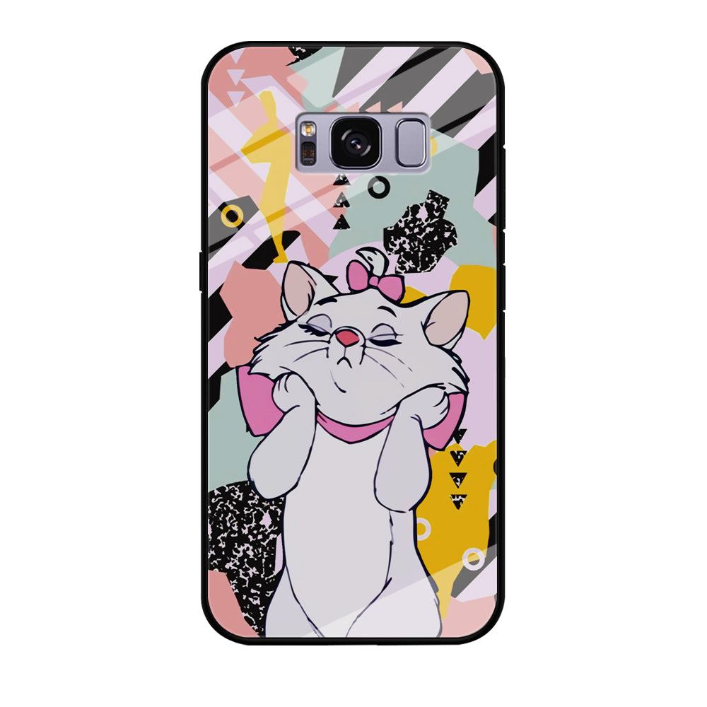 Cat Lovely Touch Samsung Galaxy S8 Plus Case Tempered Glass Case