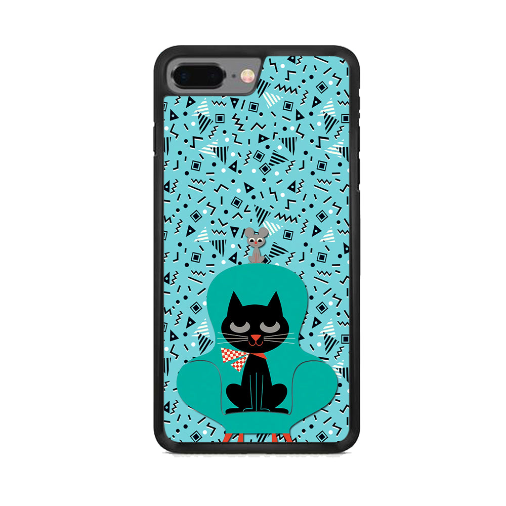 Cat and Mouse in a Chair iPhone 7 Plus Case