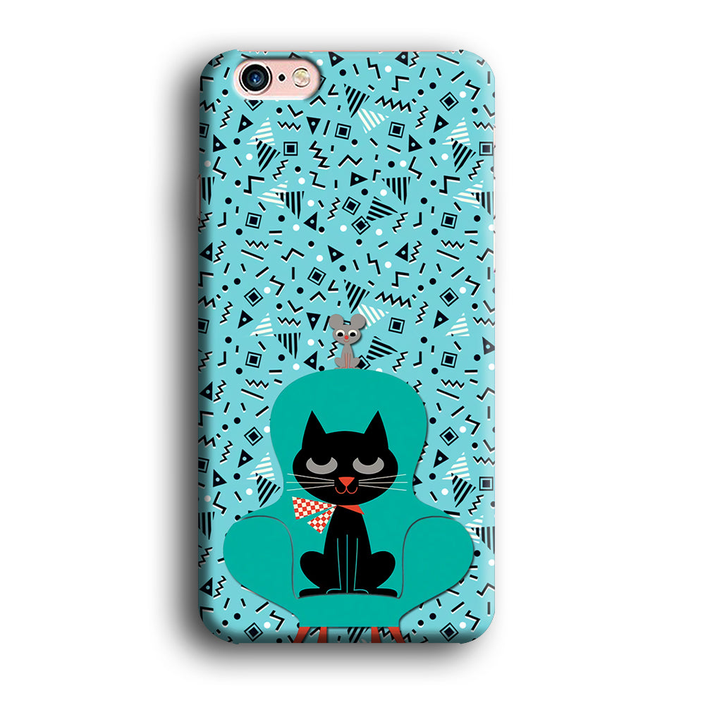 Cat and Mouse in a Chair iPhone 6 | 6s Case