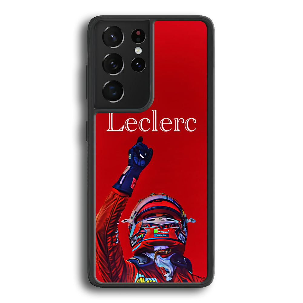 Charles Leclerc Formula 1 Samsung Galaxy S21 Ultra Case - Carneyforia