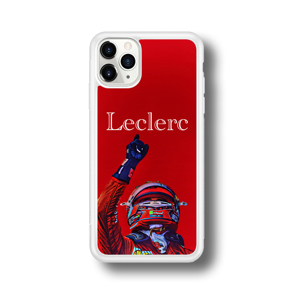 Charles Leclerc Formula 1 iPhone 11 Pro Max Case