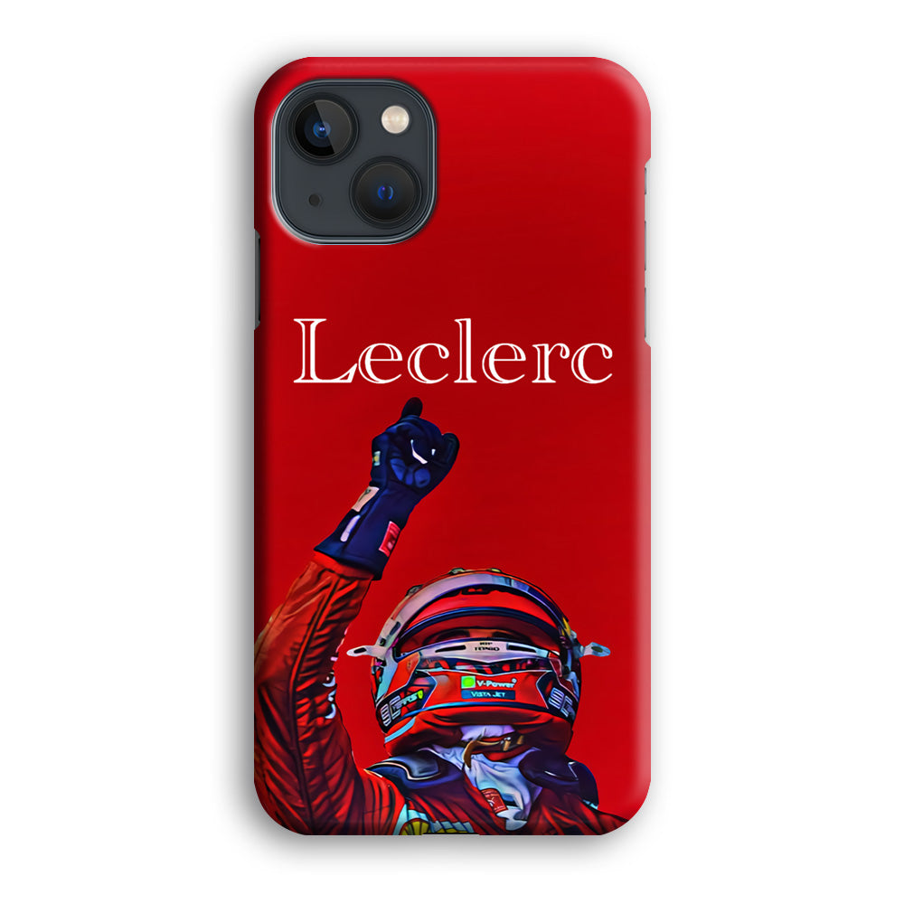 Charles Leclerc Formula 1 iPhone 13 Case