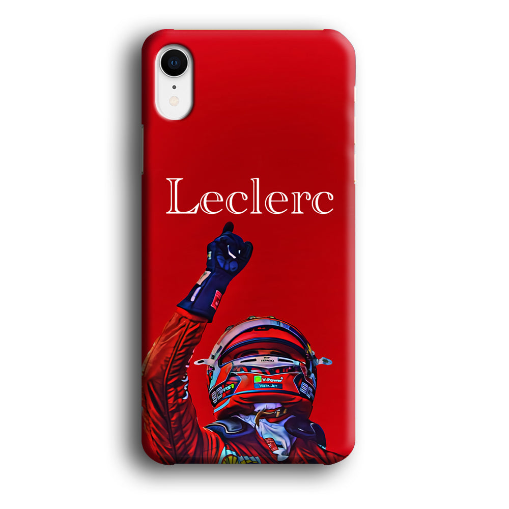 Charles Leclerc Formula 1 iPhone XR Case