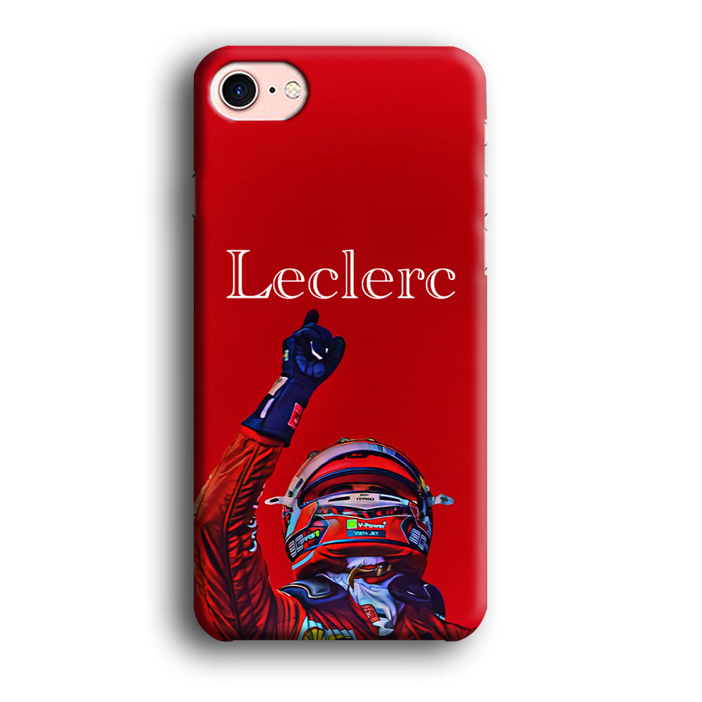 Charles Leclerc Formula 1 iPhone 8 Case