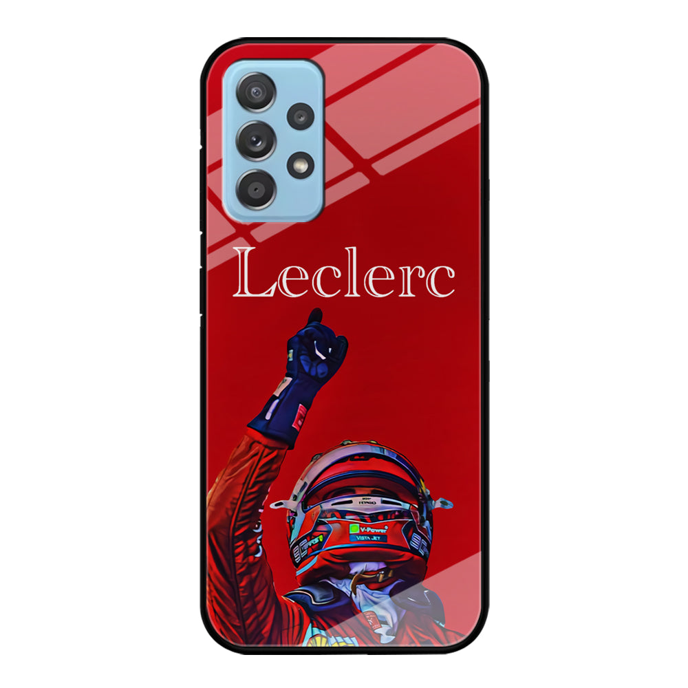 Charles Leclerc Formula 1 Samsung Galaxy A72 Case