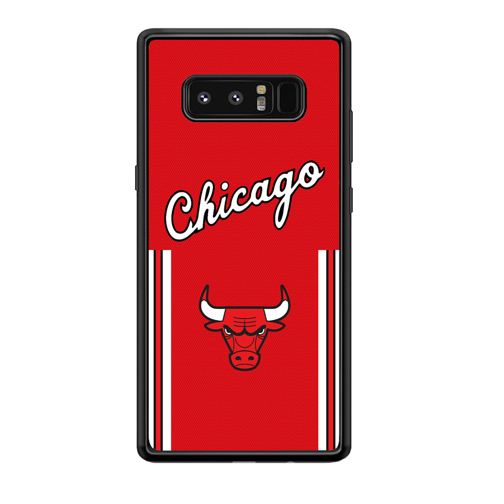Chicago Bulls Red Champion Samsung Galaxy Note 8 Case