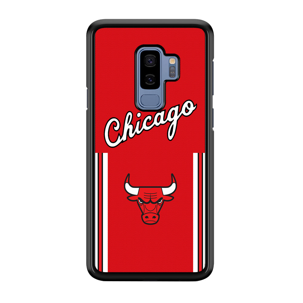 Chicago Bulls Red Champion Samsung Galaxy S9 Plus Case