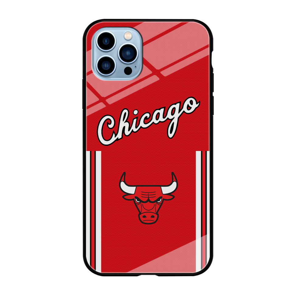 Chicago Bulls Red Champion iPhone 12 Pro Max Case