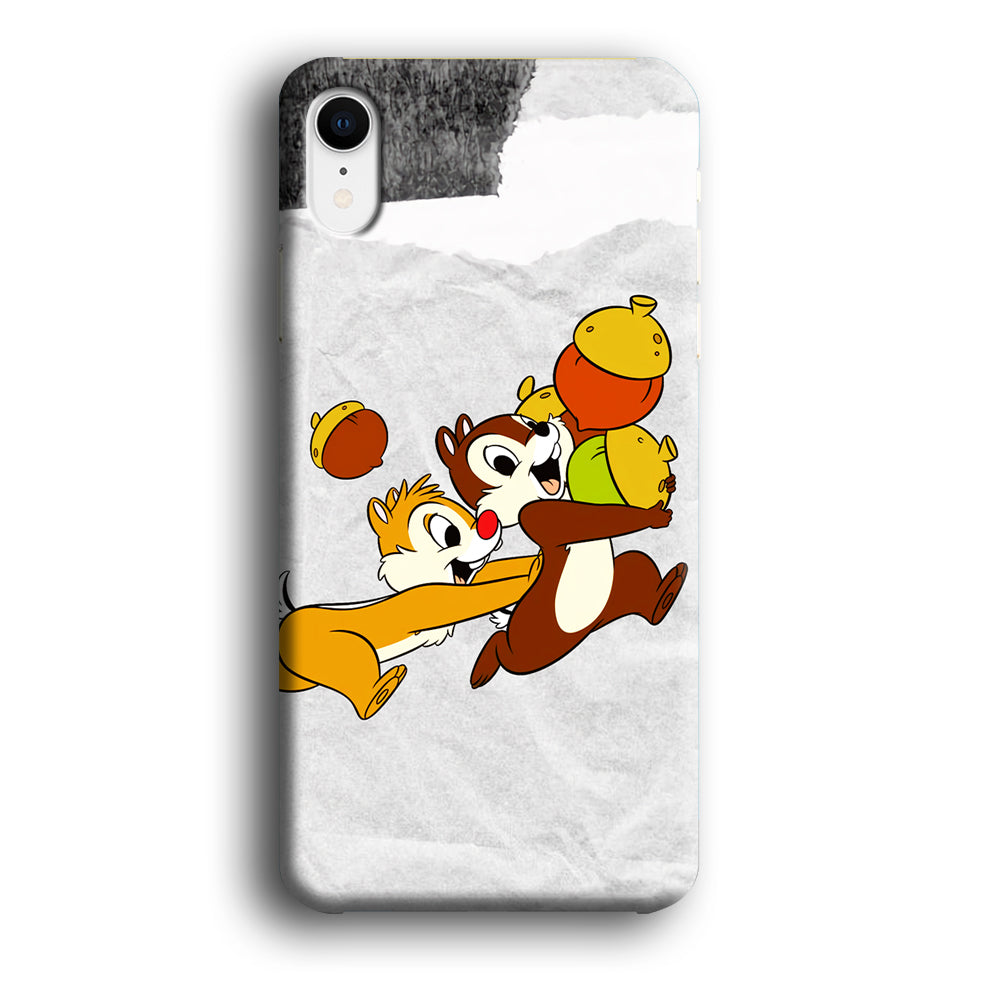Chip And Dale Aesthetic iPhone XR Case