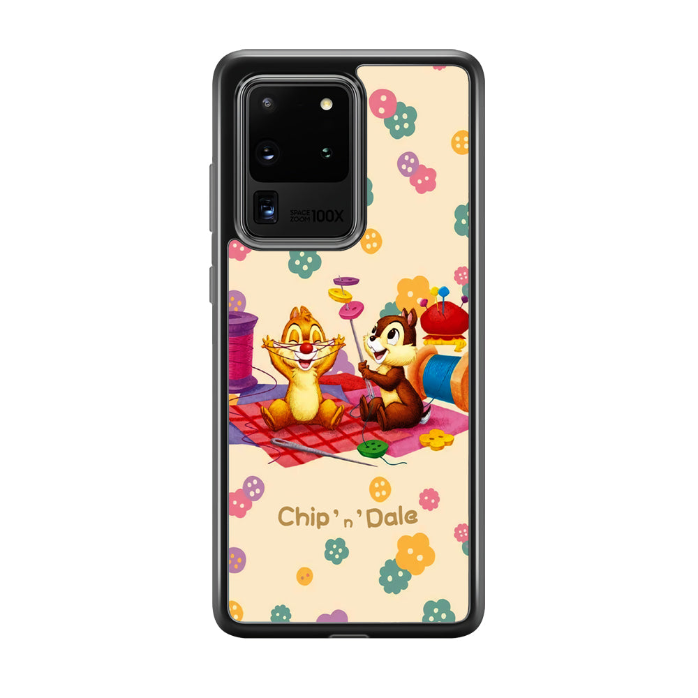 Chip N Dale Play with Yarn Samsung Galaxy S20 Ultra Case