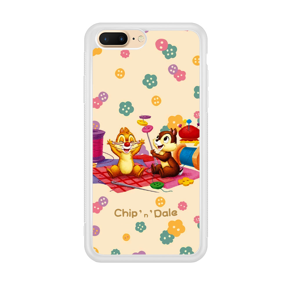 Chip N Dale Play with Yarn iPhone 8 Plus Case
