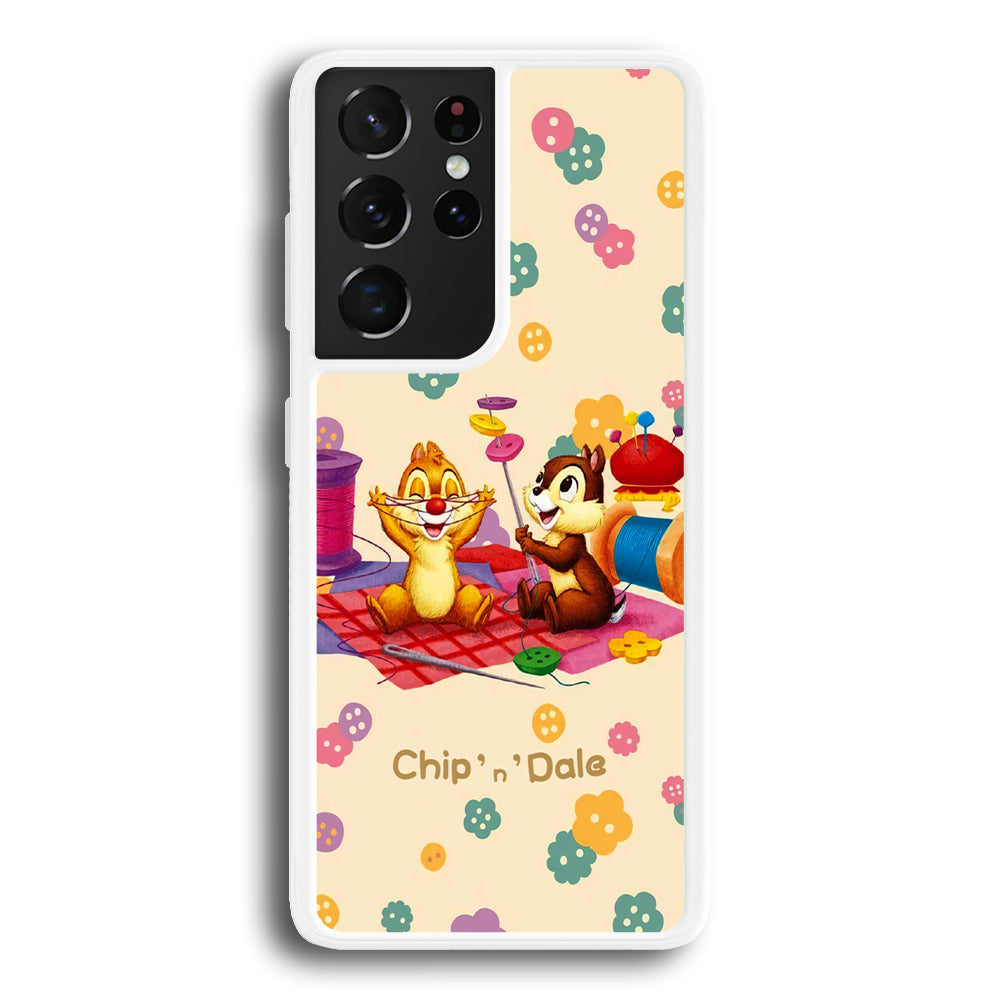 Chip N Dale Play with Yarn Samsung Galaxy S21 Ultra Case