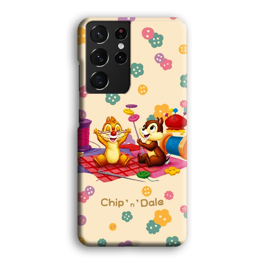 Chip N Dale Play with Yarn Samsung Galaxy S21 Ultra Case