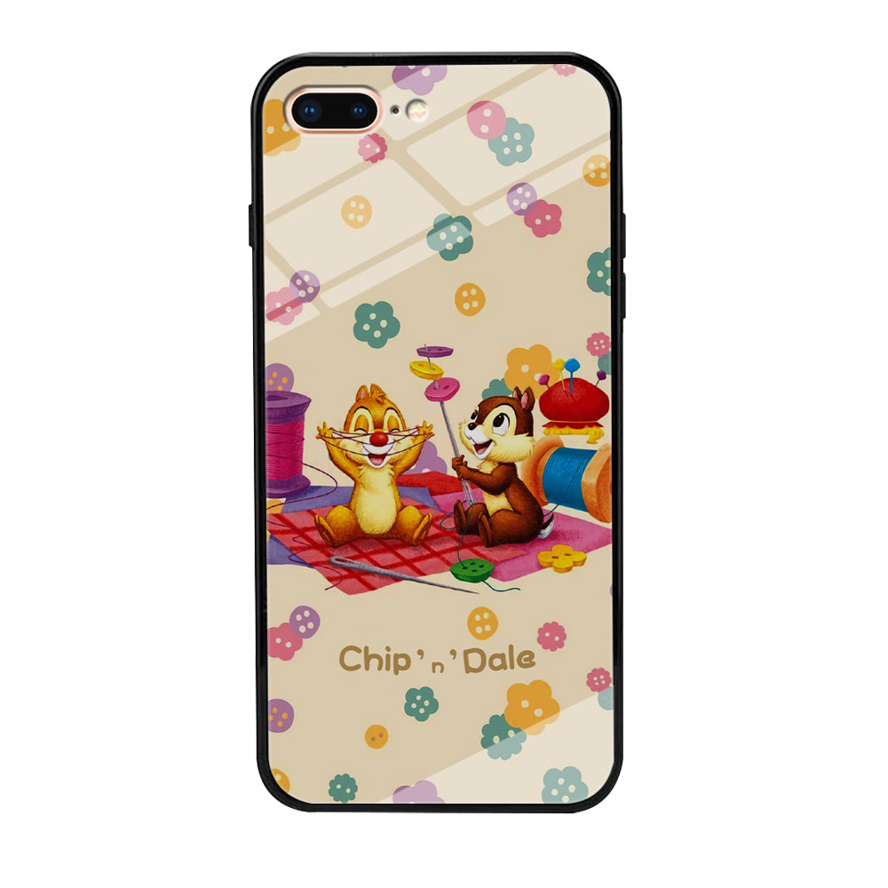 Chip N Dale Play with Yarn iPhone 8 Plus Case