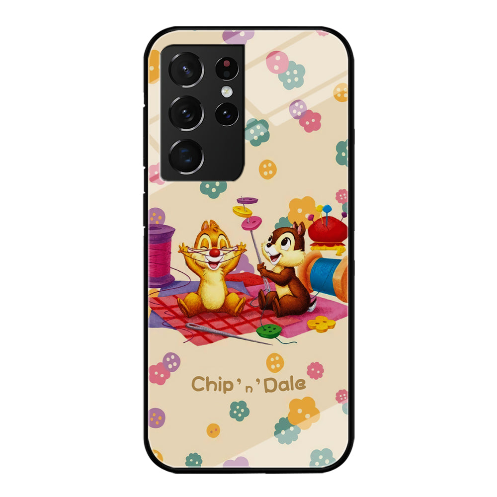 Chip N Dale Play with Yarn Samsung Galaxy S21 Ultra Case