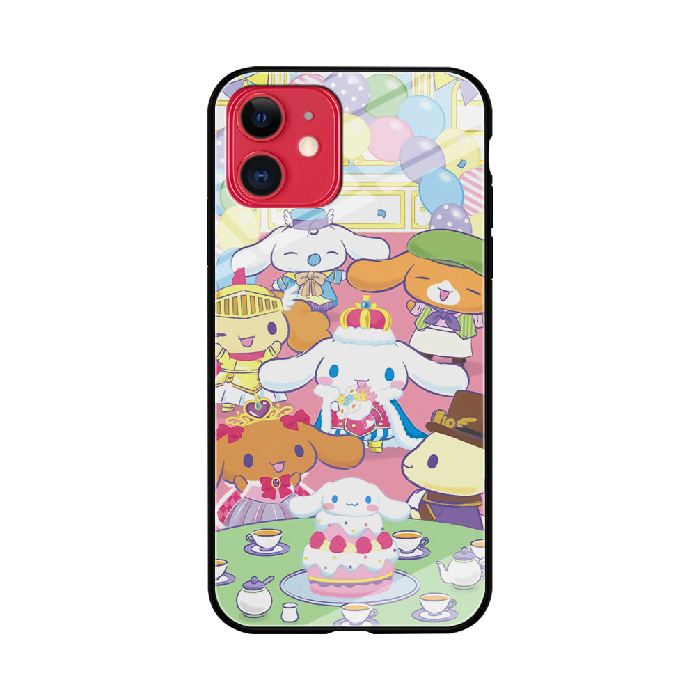Cinnamoroll Birthday Party iPhone 11 Case Tempered Glass Case