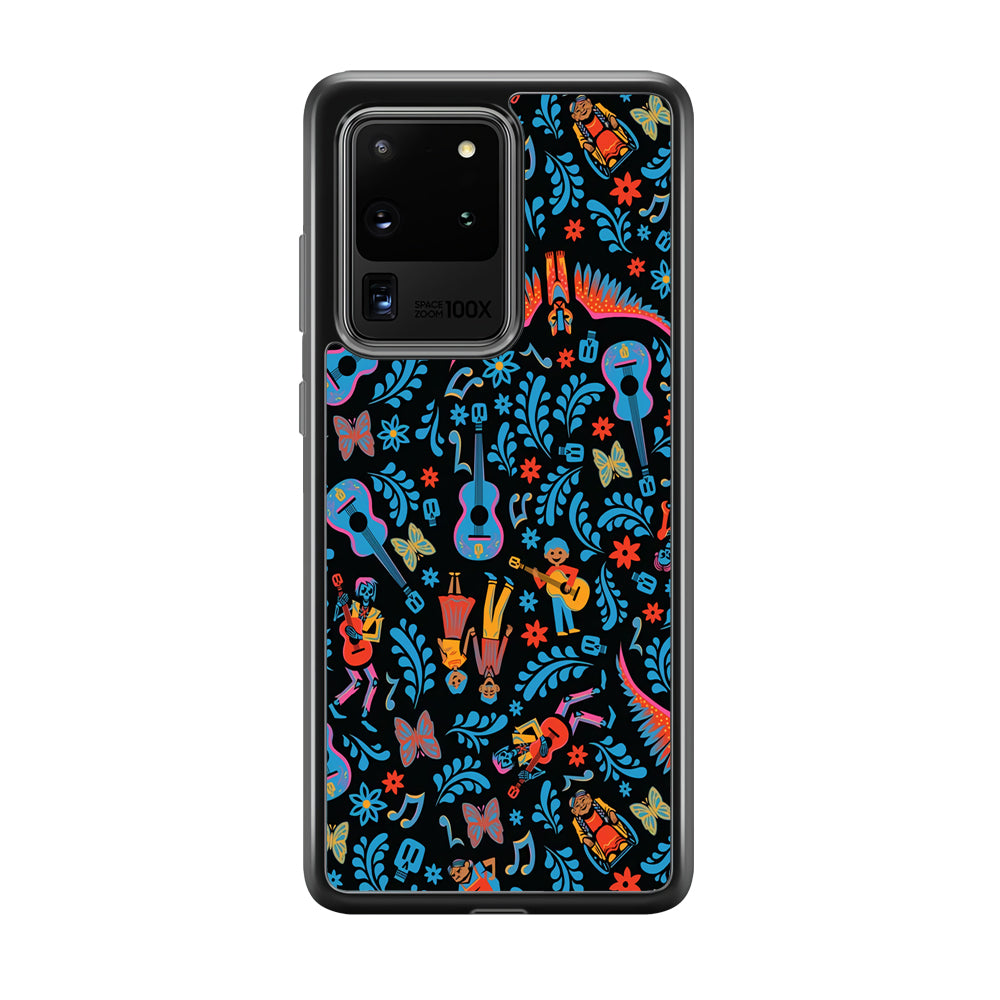 Coco Pattern Aesthetic Samsung Galaxy S20 Ultra Case